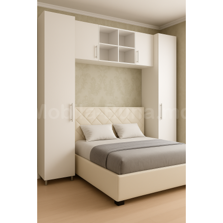 Set mobilă pentru dormitor modern – design elegant și funcțional.